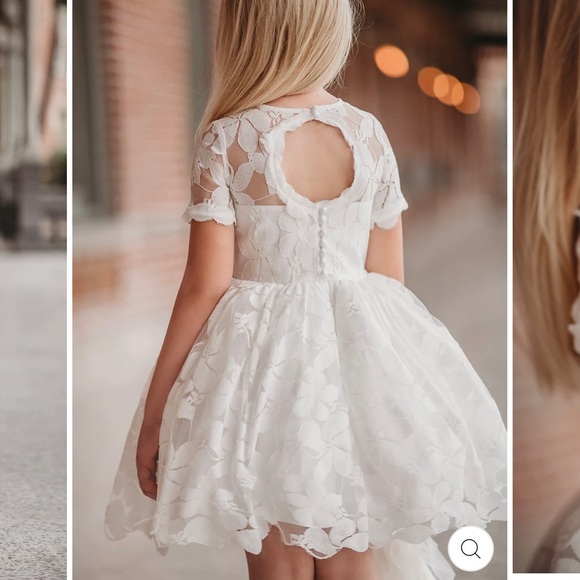 EVANGELINE FROCK dress by Only little once designs - Picture 3 of 3